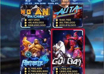 Chọn game nổ hũ Alita Xinh Đẹp tại các cổng game