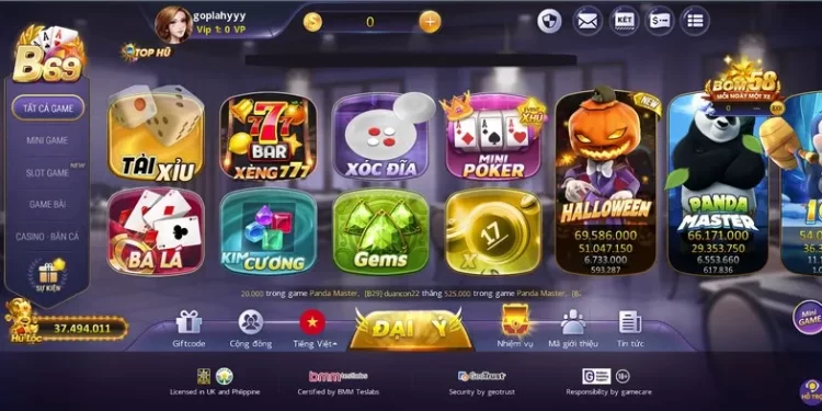 B69.win - Cổng game quốc tế sở hữu vô vàn siêu phẩm đỉnh cao
